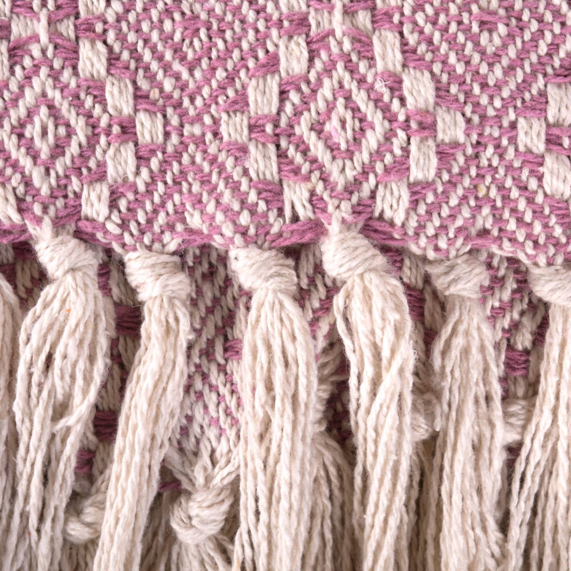 DII® Rose Diamond Stitch Throw